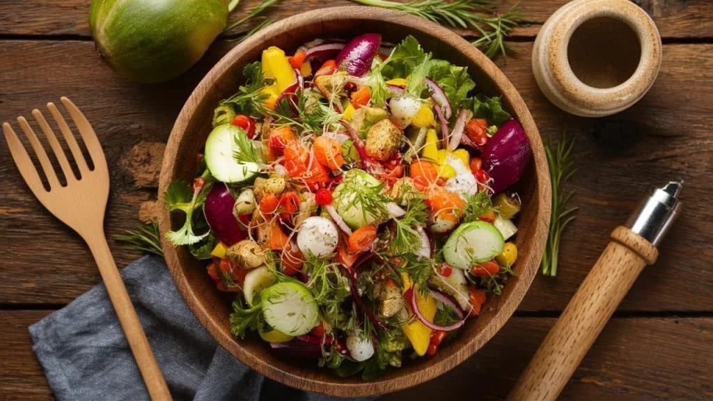 Vitaliserfr 20 Salades Composées pour un Repas Équilibré et Savoureux