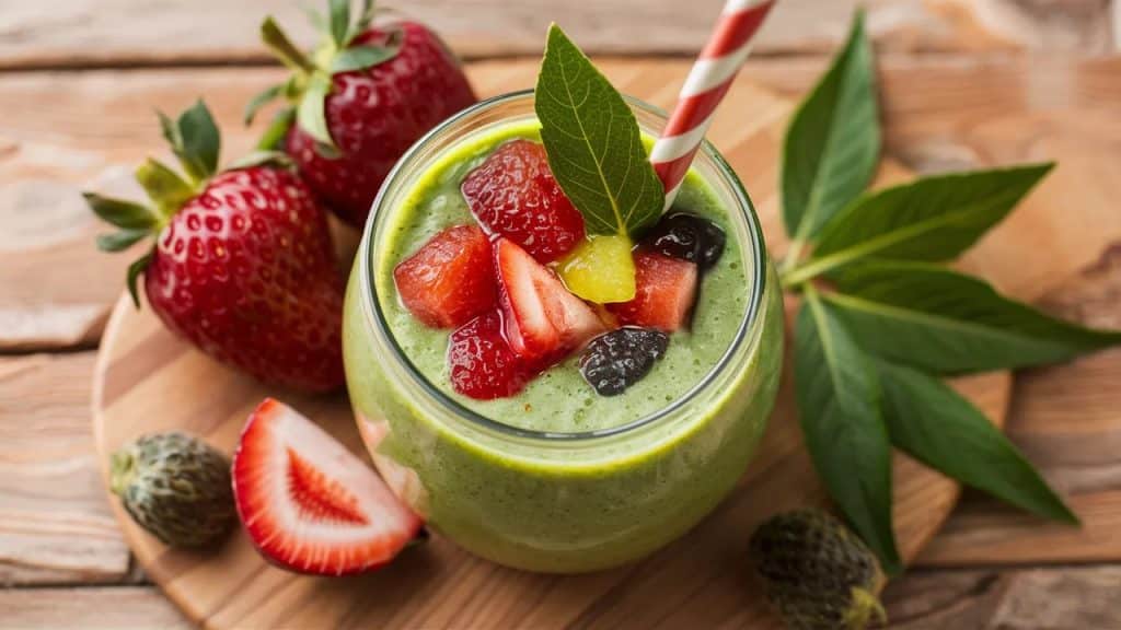 Vitaliserfr Boostez Votre Bien Être avec ce Smoothie Vert Étonnant