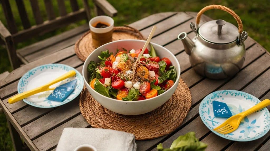 Vitaliserfr Salade de Pâtes aux Légumes Rôtis Délicieuse et Saine