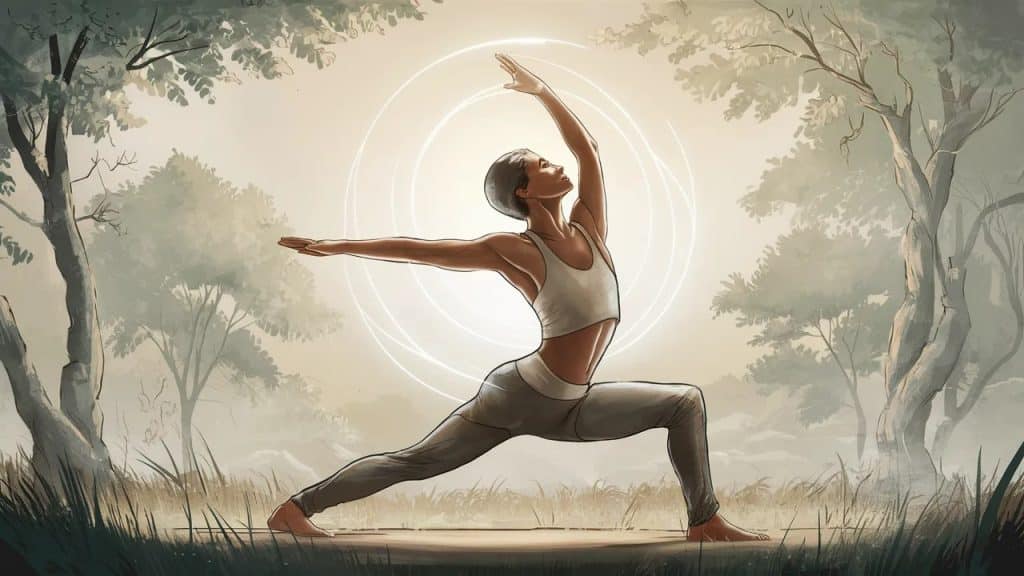 Vitaliserfr Virabhadrasana I La Posture du Guerrier de Lumière en Yoga