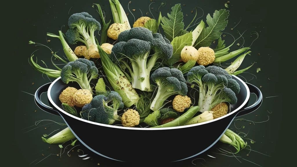 Vitaliserfr Broccoli et Chou fleur Sautés Le Duo Santé Incontournable