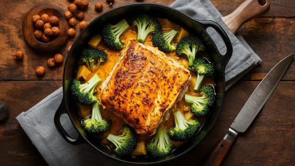 Vitaliserfr Casserole de Bœuf Haché au Brocoli et Fromage Un Plat Réconfortant