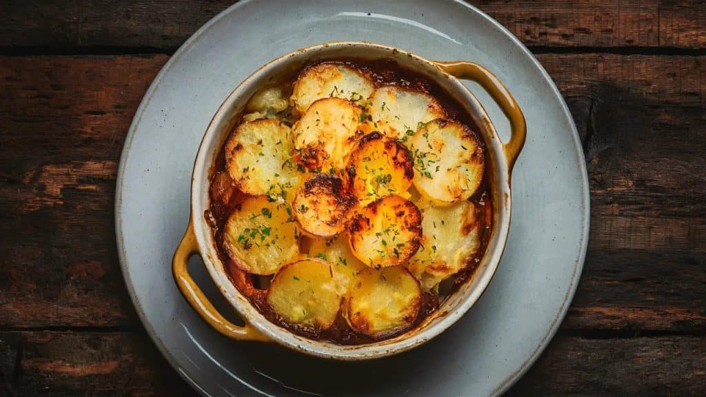 Vitaliserfr Casserole de Pommes de Terre Doublement Cuite Le Délice Ultime