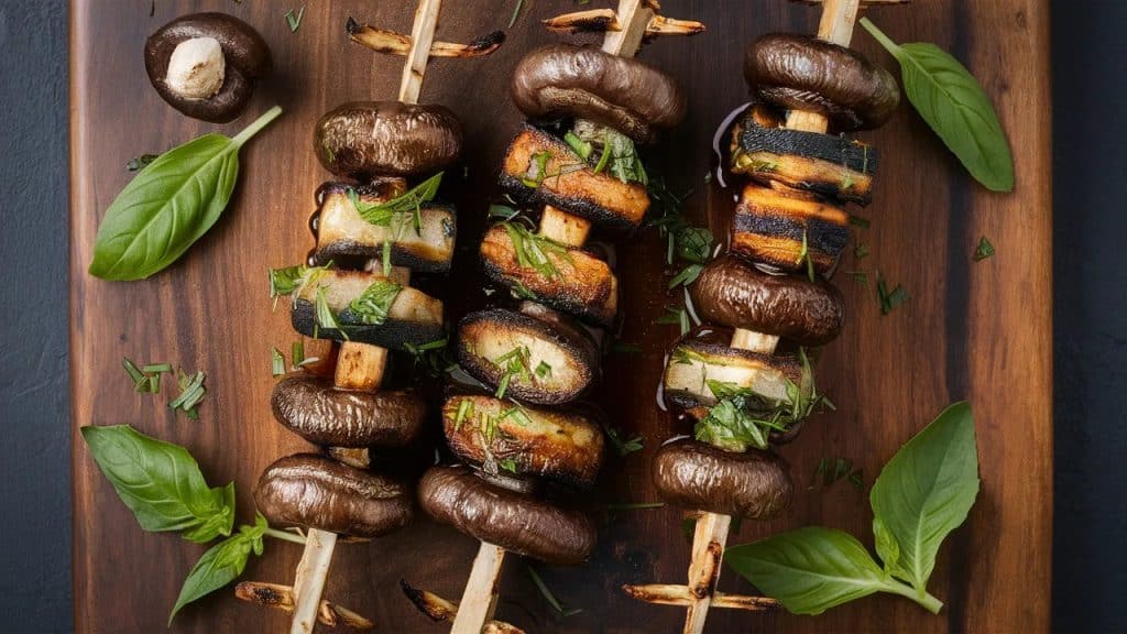 Vitaliserfr Champignons Grillés au Vinaigre Balsamique Un Délice Sain