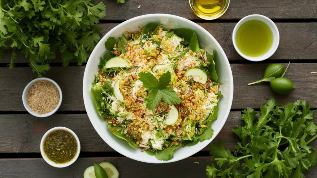 Vitaliserfr La Salade Rafraîchissante de Concombre à la Menthe