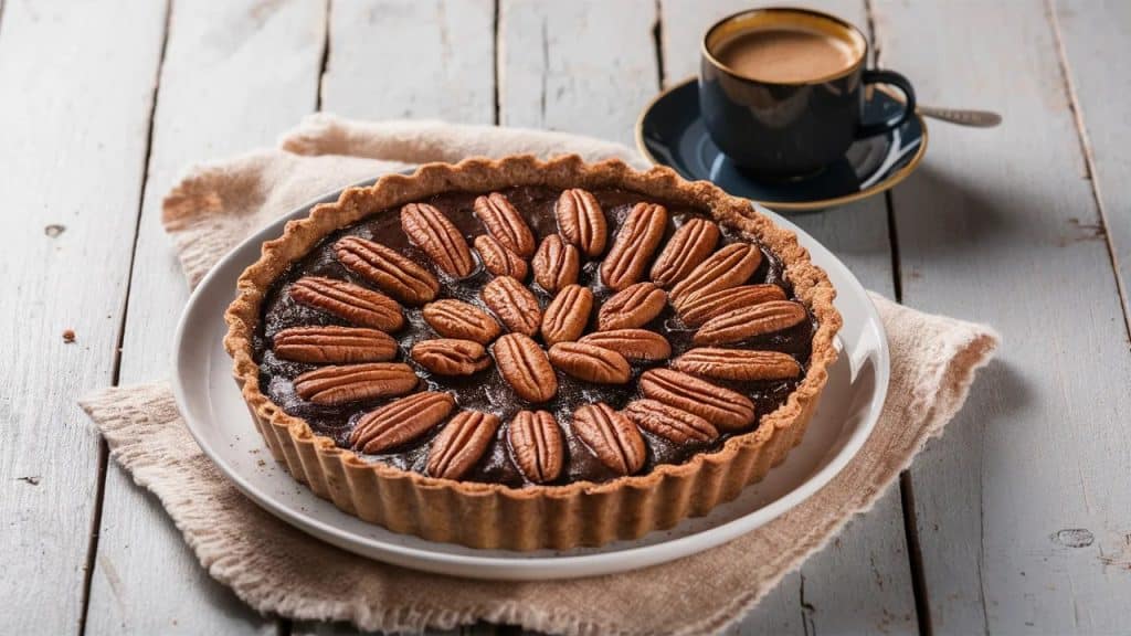 Vitaliserfr La Tarte au Chocolat Pécan et Bourbon du Kentucky Derby