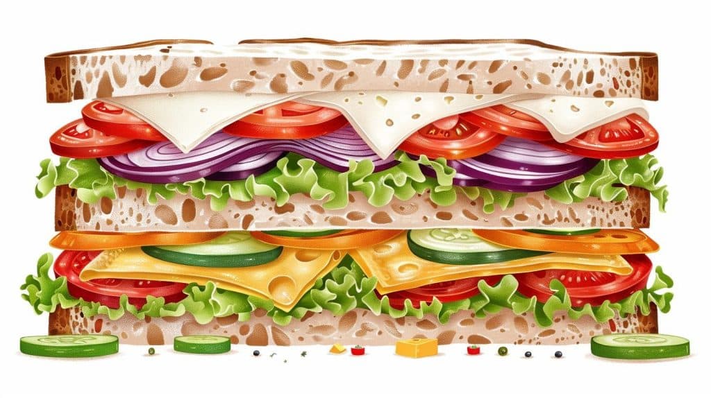 Vitaliserfr Le Club Sandwich Végétal Ultra Garni Pour Un Repas Sain Et Savoureux