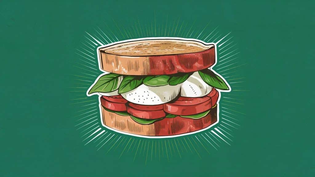 Vitaliserfr Le Sandwich Caprese Savoureux Sain et Facile à Préparer