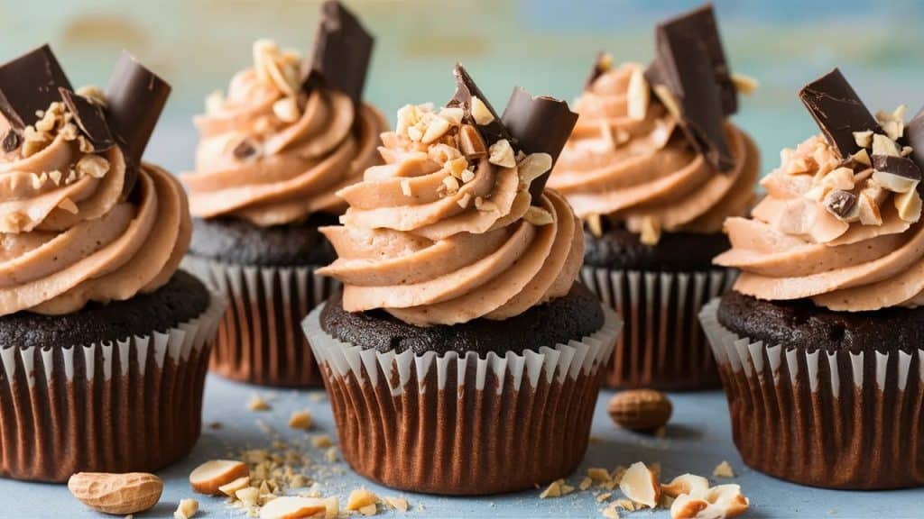 Vitaliserfr Mini Cupcakes Chocolat Beurre de Cacahuète Un Délice Irrésistible