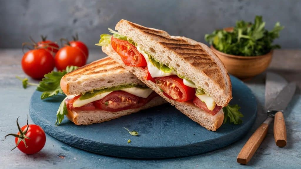 Vitaliserfr Panini au Thon et Tomates Séchées Délice Sain et Savoureux