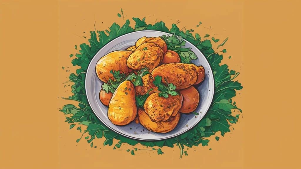 Vitaliserfr Patates douces au poulet tikka masala un délice en 3 ingrédients