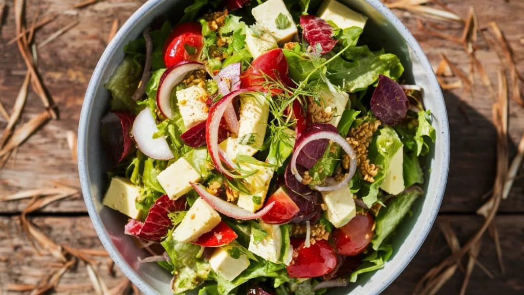 Vitaliserfr Salade de Chaat aux Arachides et Avocat pour lÉté