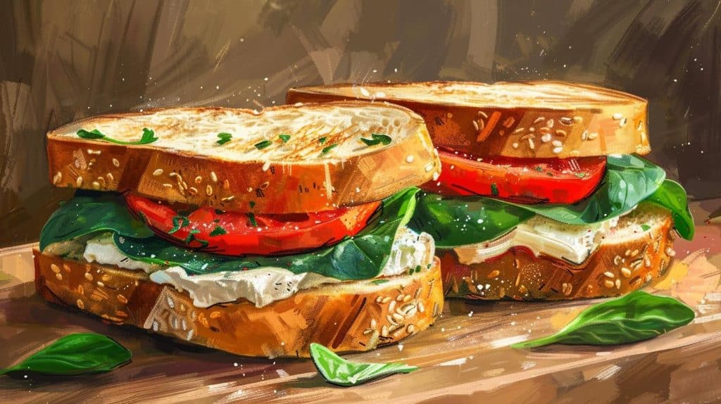 Vitaliserfr Sandwichs Aux Œufs Délices Méditerranéens Pour Le Petit Déjeuner