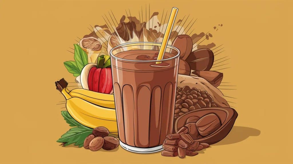 Vitaliserfr Smoothie Protéiné Chocolat Beurre de Cacahuète La Recette Ultime