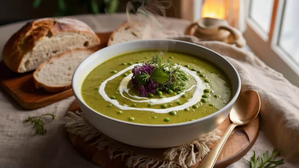 Vitaliserfr Soupe de Pois Réconfortante La Recette Inratable