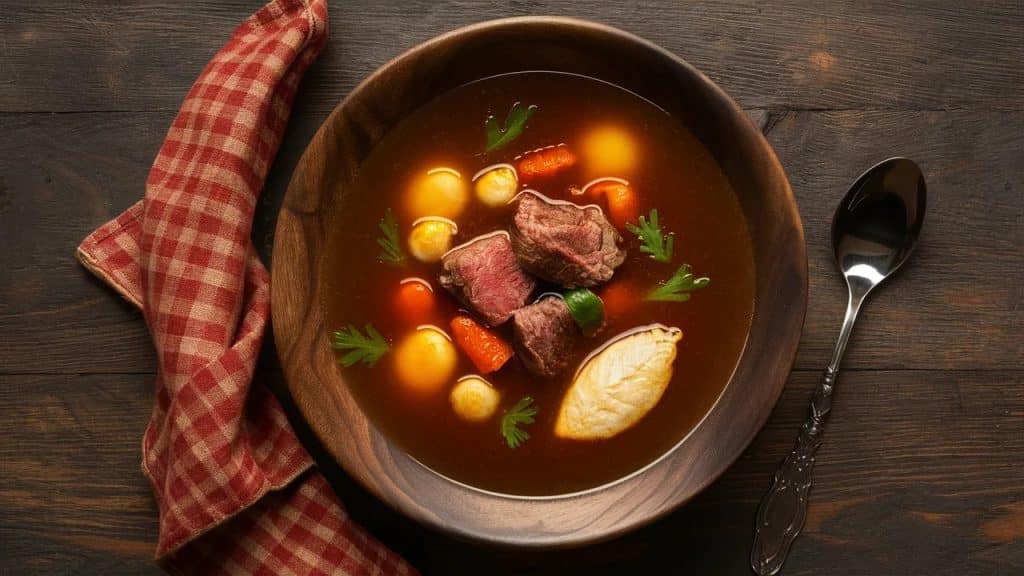 Vitaliserfr Une Soupe Réconfortante au Bœuf et à lOrge pour un Dîner Express