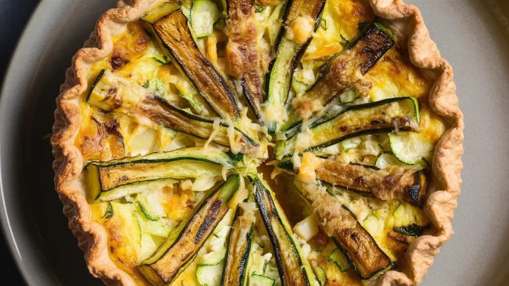 Vitaliserfr Quiche Courgette Cheesy Un Délice Sain et Gourmand