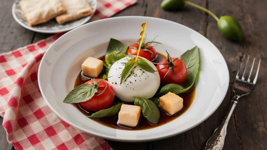 Vitaliserfr Salade Caprese Rafraîchissante à la Pastèque pour lÉté