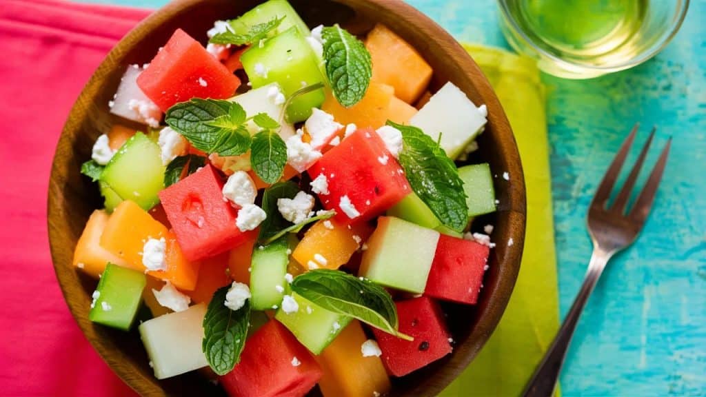 Vitaliserfr 14 Salades de Melon Rafraîchissantes et Saines pour lÉté