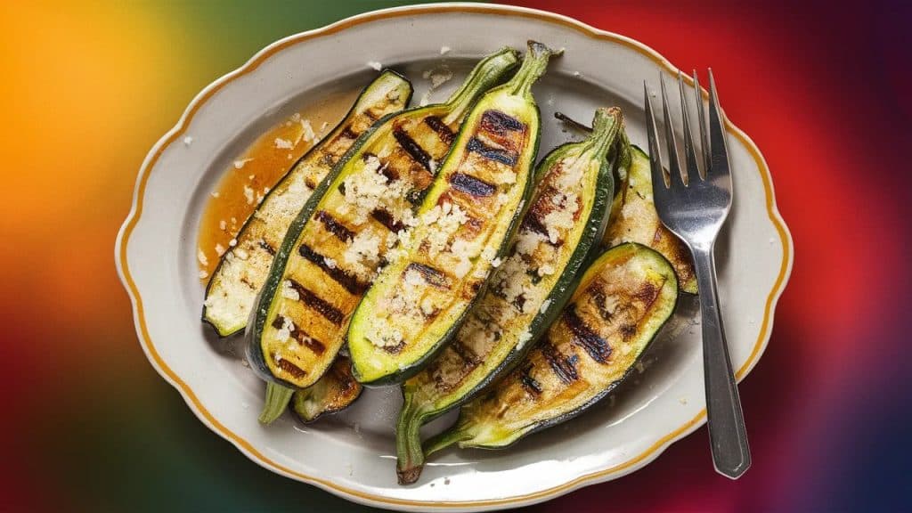 Vitaliserfr Courgettes Grillées au Parmesan Saveurs dÉté Irrésistibles