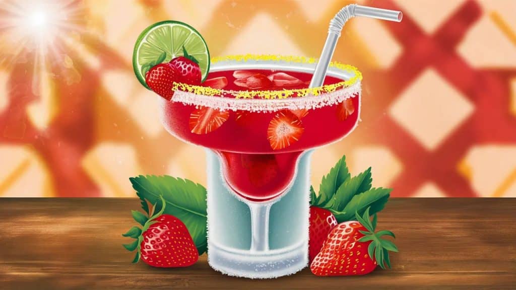 Vitaliserfr Margaritas Virgin aux Fraises Rafraîchissez Vous Sans Alcool