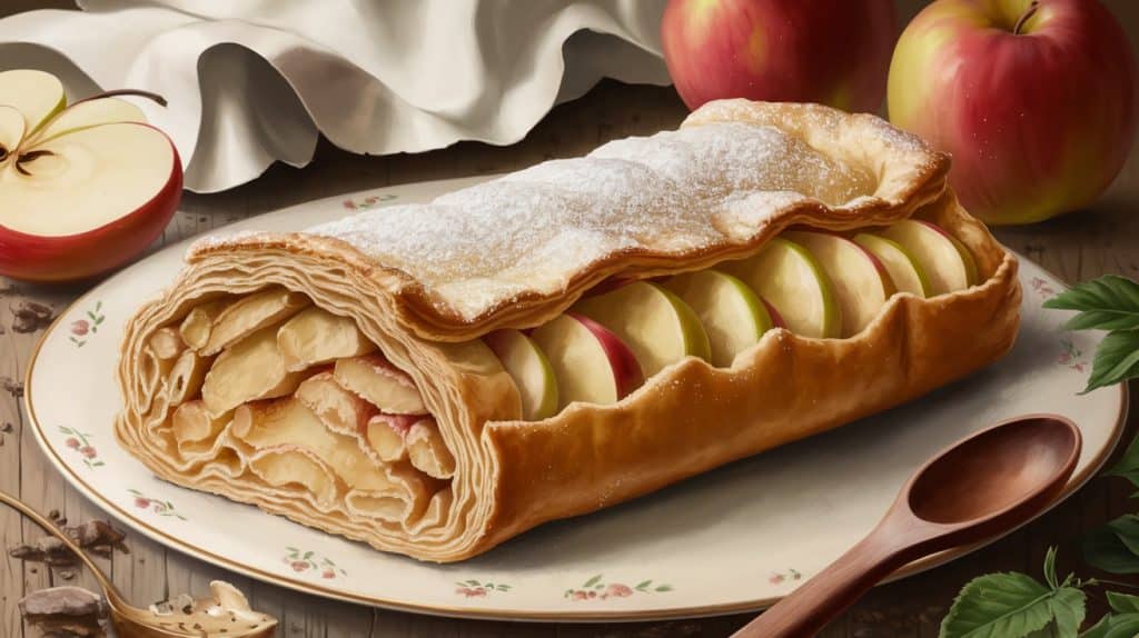 Vitaliserfr La Délicieuse Tradition Autrichienne du Strudel Aux Pommes