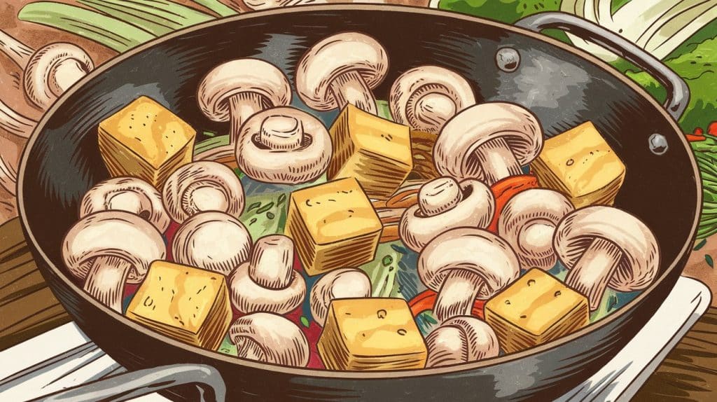 Vitaliserfr Les Bienfaits des Champignons et du Tofu pour une Alimentation Saine