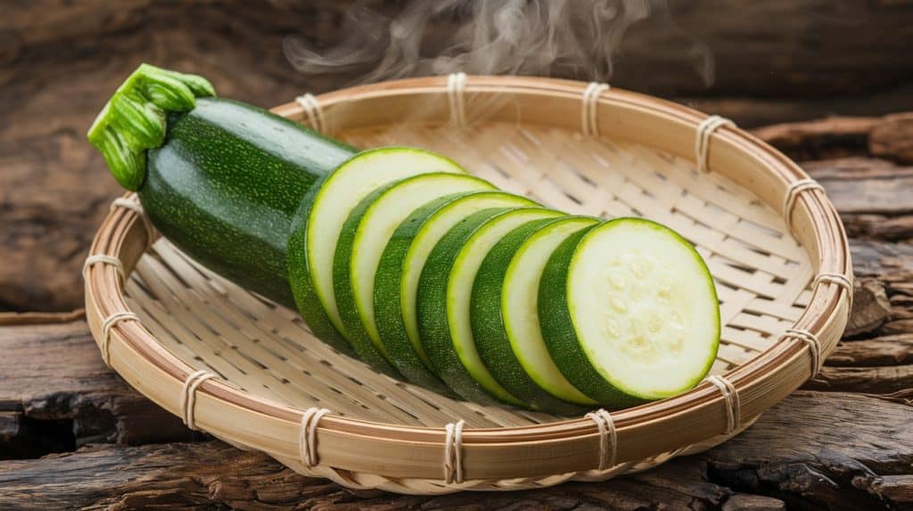 Vitaliserfr Les bienfaits insoupçonnés de la courgette à la vapeur