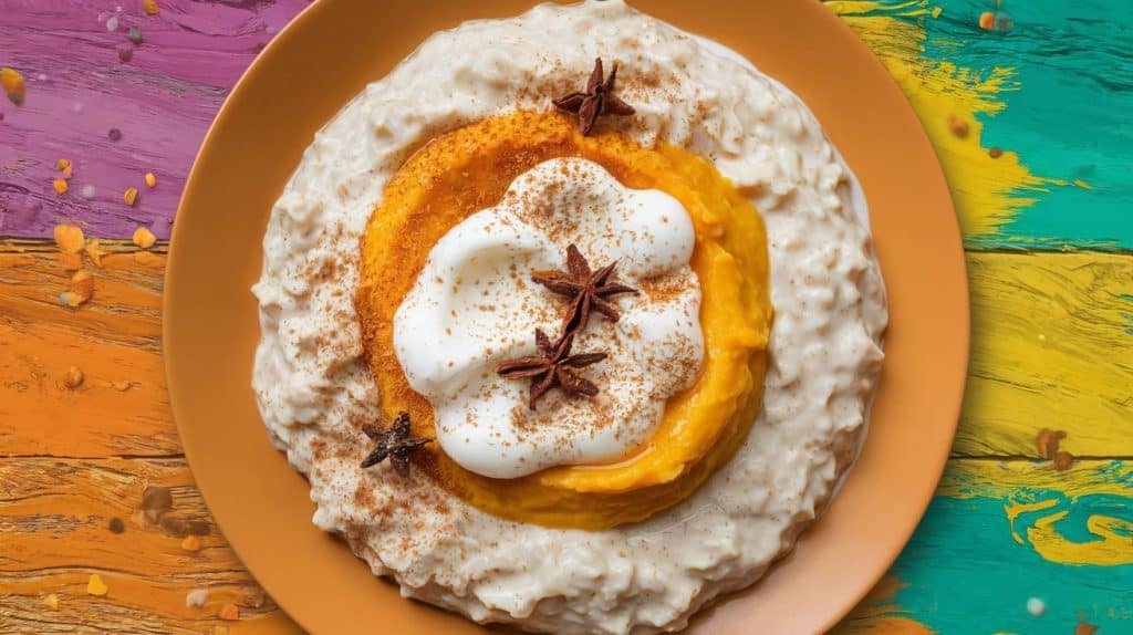 Vitaliserfr Petit Déjeuner Équilibré Flocons dAvoine à la Citrouille