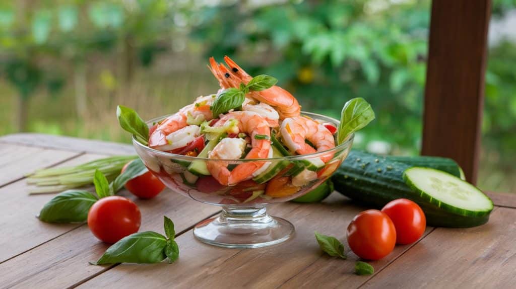 Vitaliserfr Salade de Crevettes dÉté Fraîcheur et Saveurs Estivales