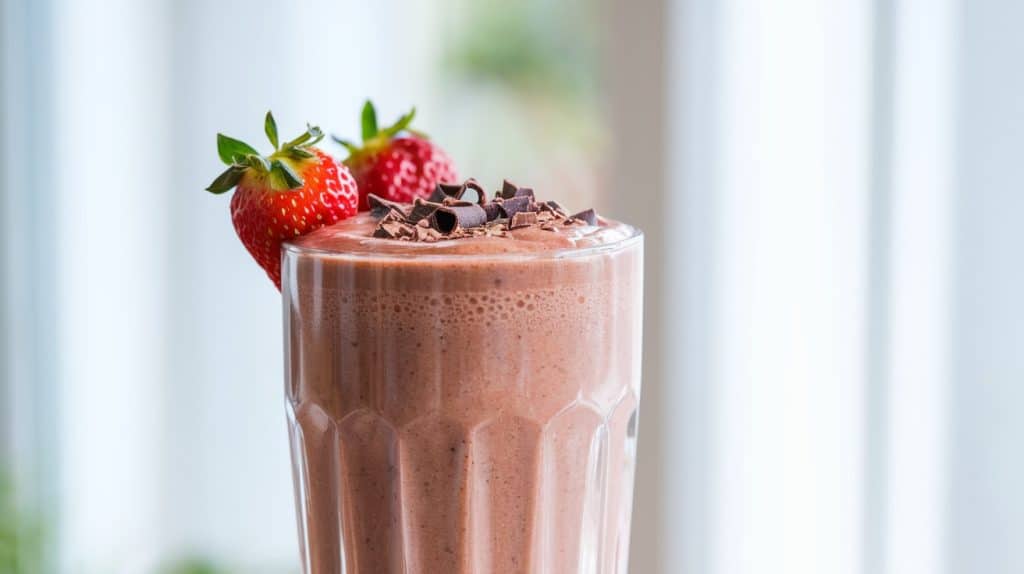 Vitaliserfr Smoothie Fraise Chocolat Le Mariage Parfait du Plaisir et de la Santé