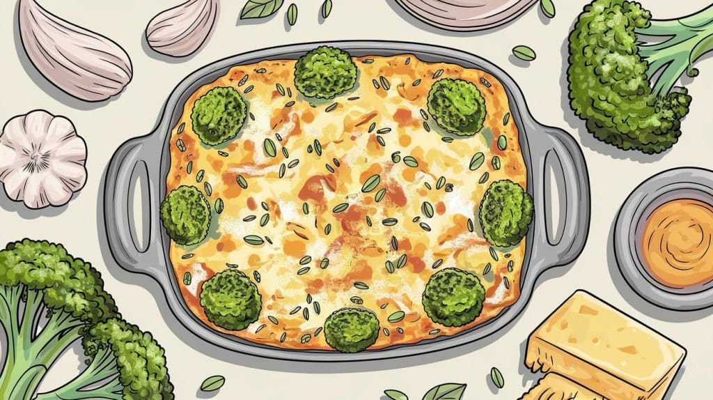 Vitaliserfr Gratin de Brocoli Allégé Un Délice Sain pour Vos Repas Festifs