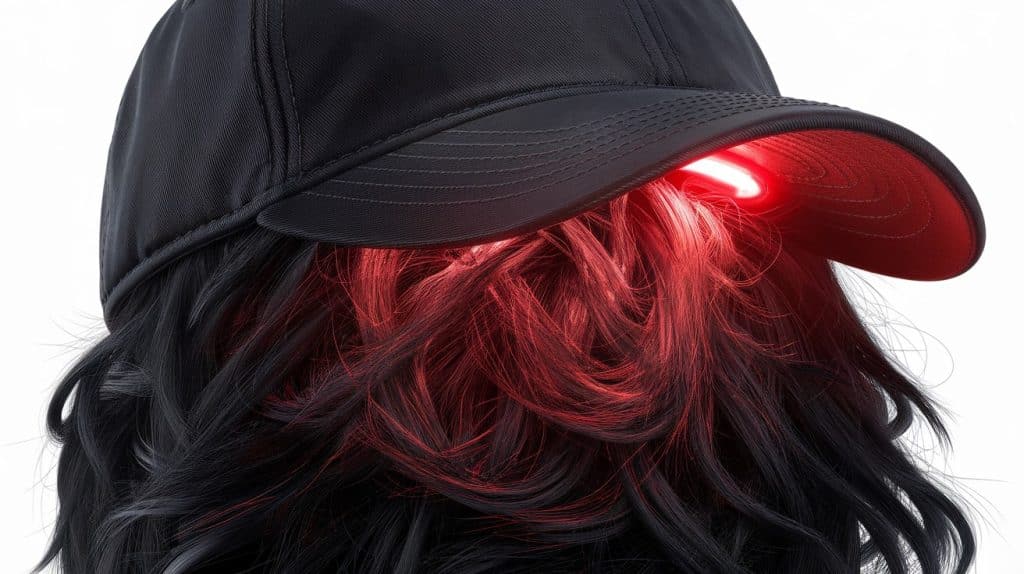 Vitaliserfr Le Nouveau Chapeau Anti Chute à LED Rouges Révolutionne les Soins Capillaires