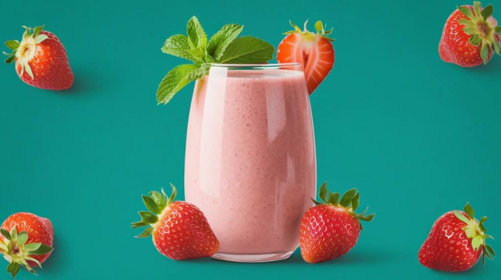 Vitaliserfr Le Smoothie à la Fraise Délicieux et Nutritif pour Votre Santé