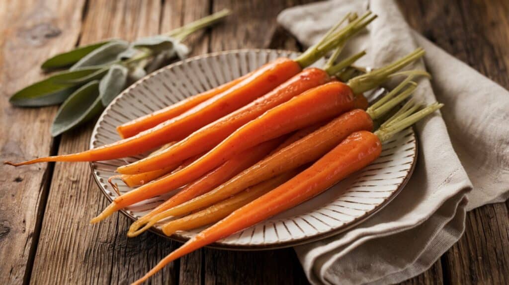 Vitaliserfr Carottes Rôties au Beurre Brun et à la Sauge pour Thanksgiving