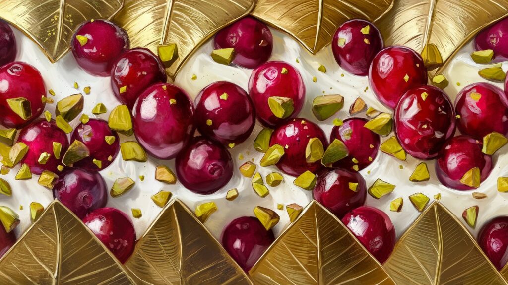 Vitaliserfr Couronne Feuilletée Festive au Chèvre aux Canneberges