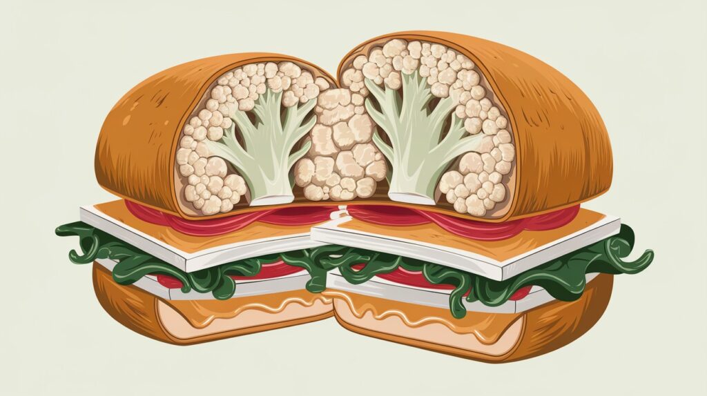 Vitaliserfr Croque Grec au Chou Fleur Un Délice Végétarien Fondant