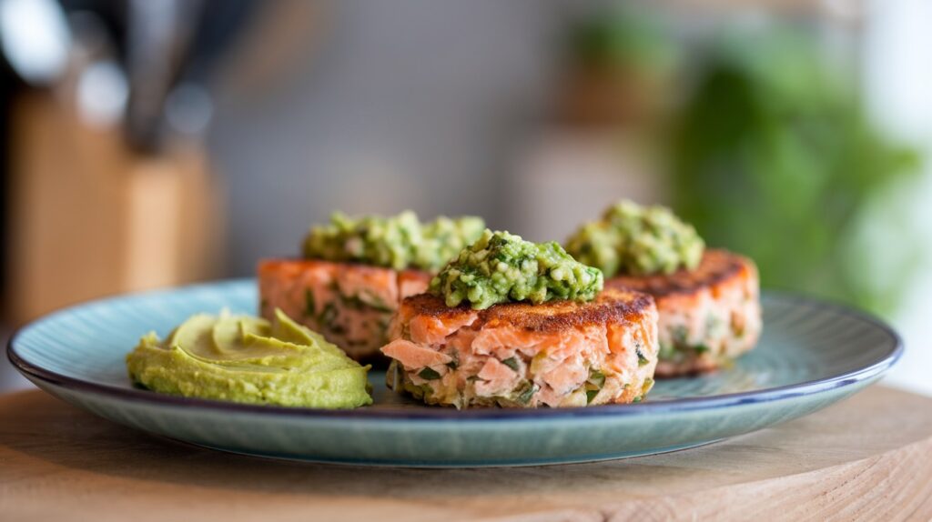 Vitaliserfr Des Galettes de Saumon à la Chimichurri et Avocat Pour un Repas Léger