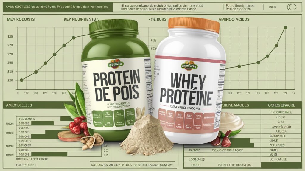 Vitaliserfr Protéines de Pois vs Protéines de Whey Le Match Nutritionnel