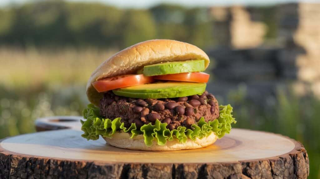 Vitaliserfr   Burgers Vegan aux Haricots Noirs  Délicieux et Nutritifs