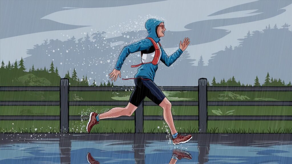 Vitaliserfr Courir Sous La Pluie Conseils Équipement Et Précautions