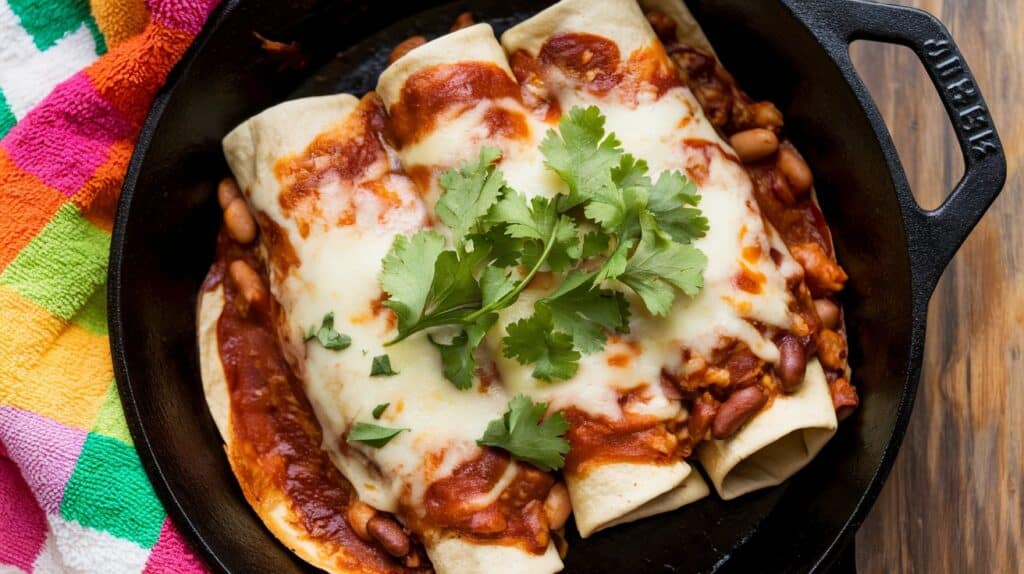 Vitaliserfr Enchiladas aux Haricots Blancs Le Plat Végétarien Réconfortant