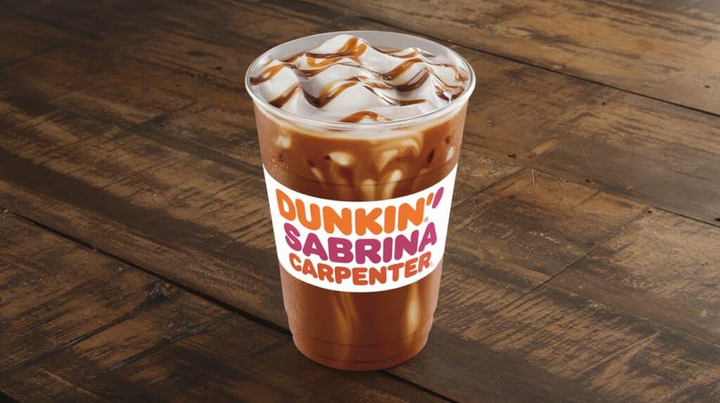 Vitaliserfr Jai Testé le Nouveau Café Signature de Sabrina Carpenter chez Dunkin