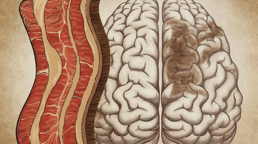 Vitaliserfr La Consommation de Bacon Pourrait Accélérer le Vieillissement Cérébral