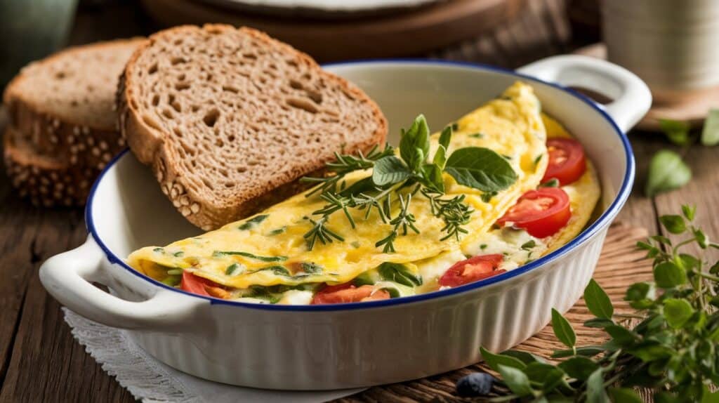 Vitaliserfr LOmelet aux Herbes de Provence Un Petit Déjeuner Nutritif