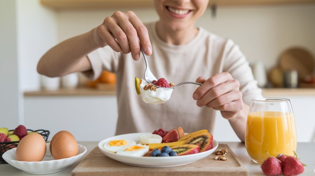 Vitaliserfr   Je Mange un Petit Déjeuner Riche en Protéines Depuis 2 Semaines  Résultats