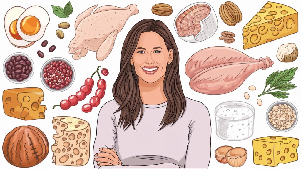 Vitaliserfr   Les Repas Riches en Protéines Préférés de Jennifer Garner