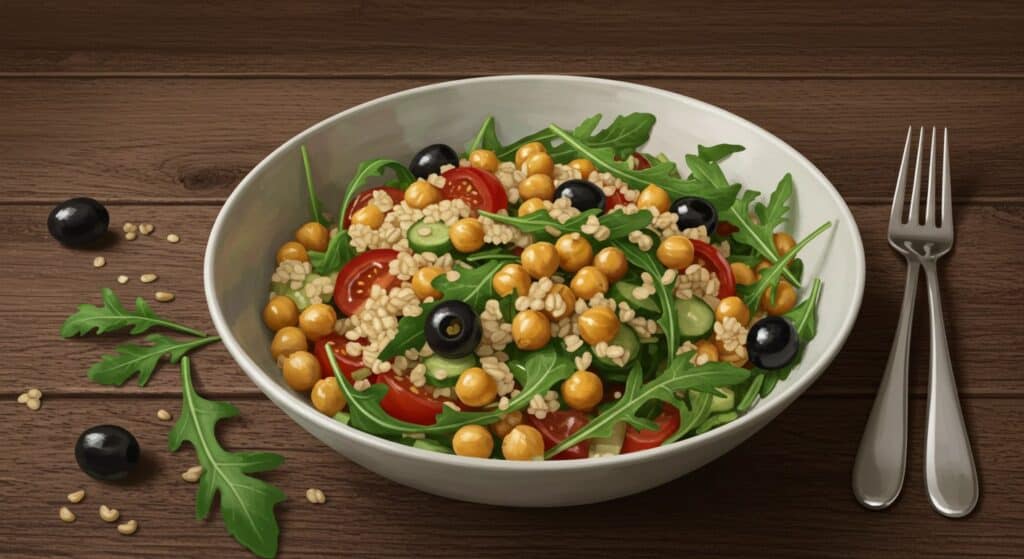 Vitaliserfr   Salade de Fregola  Une Recette Saine et Savoureuse