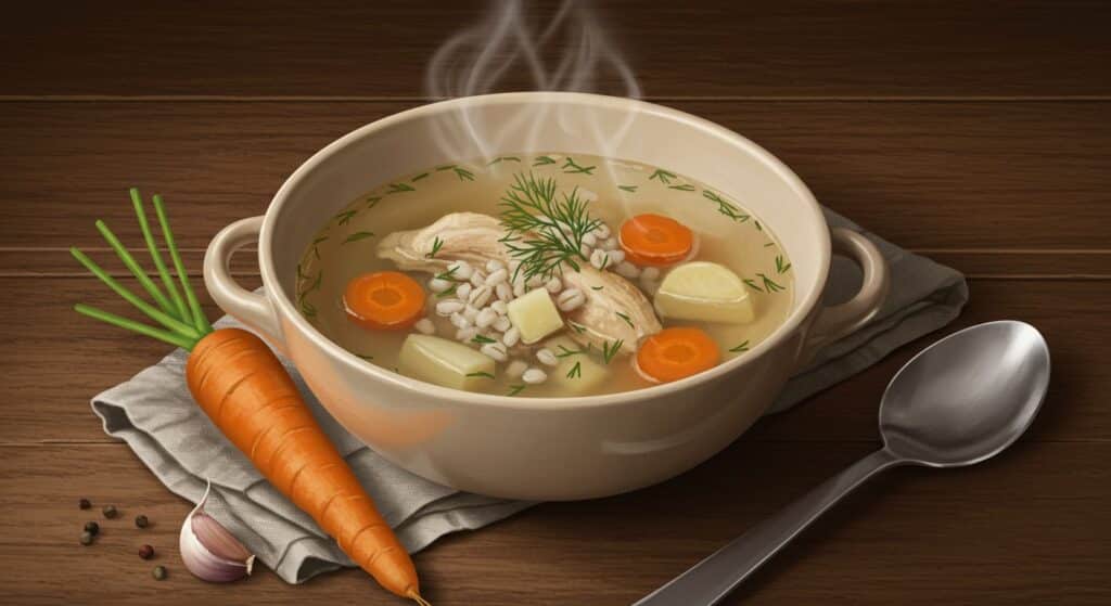 Vitaliserfr   Soupe de Poulet à lInstant Pot  Recette Bien Être